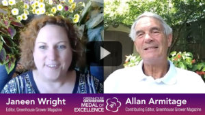 Greenhouse Grower Medal of Excellence Awards: Editor’s Choice Award Winner, Best Performer Award Finalists