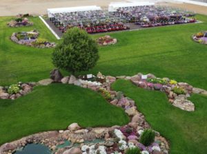 Drone View of Plantpeddler Trial Gardens