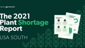 Green Industry Supply Chain Update: Transportation Webinar, and a Plant Shortage Report