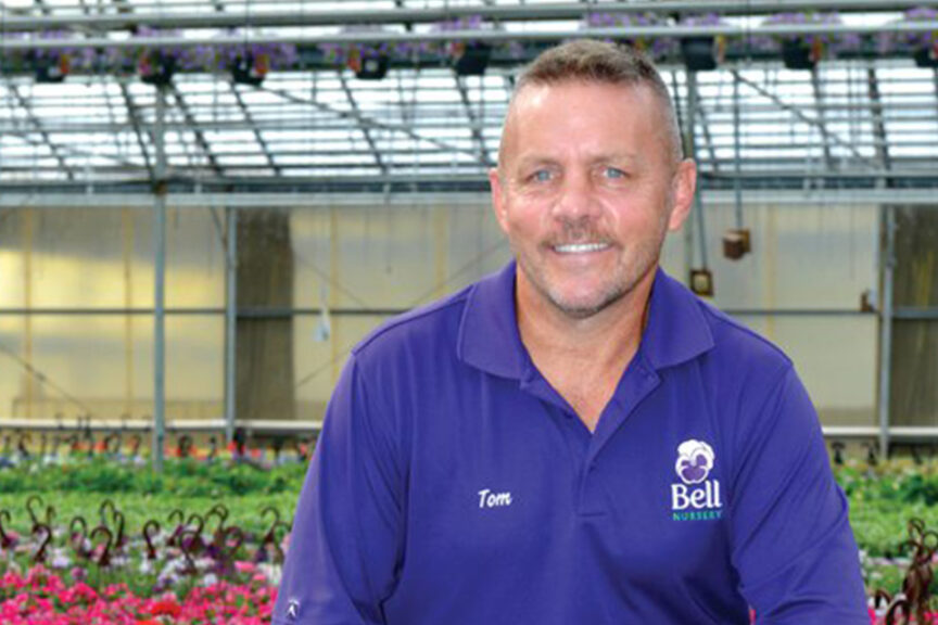 2015 Head Grower of the Year Winner: Tom Wheeler, Bell Nursery