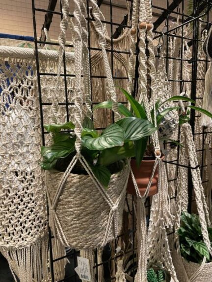 Macrame, Jute and Seagrass Pots, Hangers and Pot Covers (Creation Jute USA LLC)