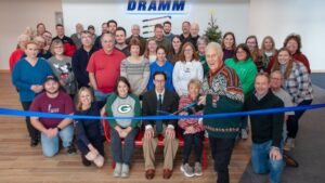 Dramm Corp. Unveils New Production Facility With Several Green Features