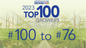 Presenting Greenhouse Grower’s 2023 Top 100 Growers: #100-76