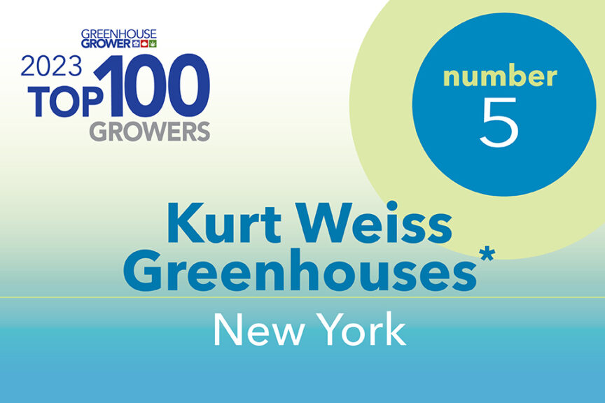 #5: Kurt Weiss Greenhouses, NY