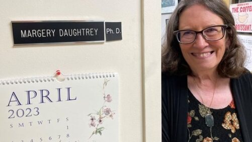 Plant Pathologist Margery Daughtrey Receives Her PhD