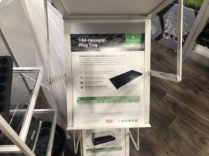 144-Hexagon Plug Tray (TO Plastics)