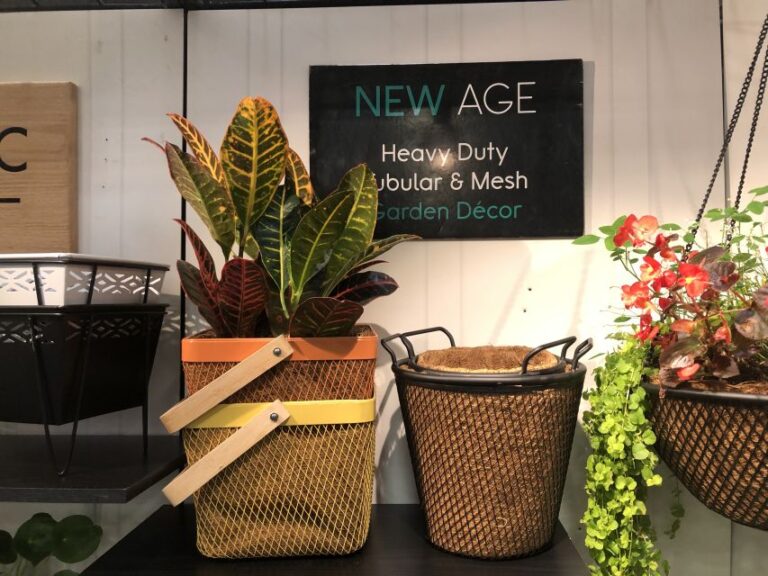 New Age Heavy-Duty Tubular and Mesh Coco Planters (Panacea Products)