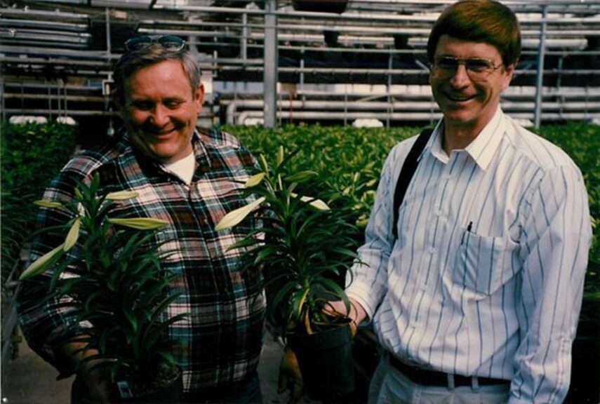 Andy Mast and Dr. Royal Heins