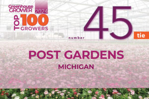 #45 (tie): Post Gardens