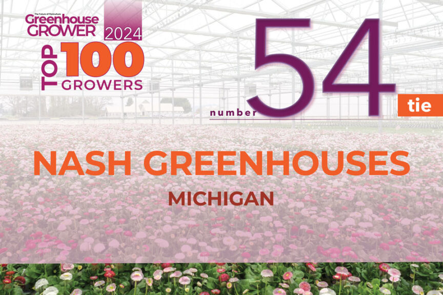 #54 (tie): Nash Greenhouses