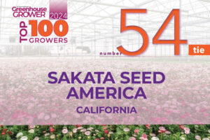 #54 (tie): Sakata Seed America