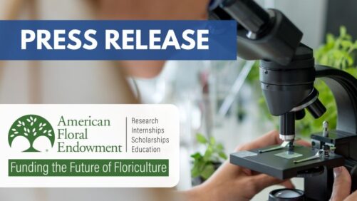 American Floral Endowment Now Accepting 2025-2026 Research Proposal Applications