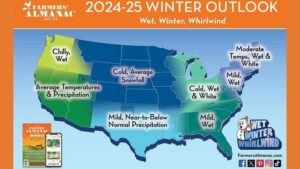 The Farmers’ Almanac’s 2024-2025 Winter Weather Predictions Are Here