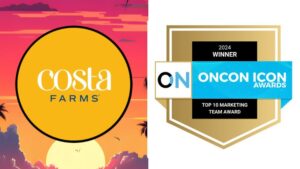 Costa Farms Recognized as a ‘Top 10 Marketing Team’
