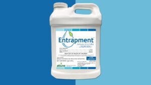 Entrapment Insecticide a New Control Method for Specialty Crop Growers
