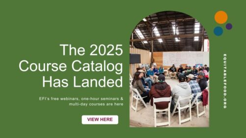Equitable Food Initiative Announces New 2025 Online Learning Opportunities