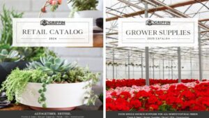 Griffin Greenhouse Supplies Releases New 2025 Retail and Grower Catalogs