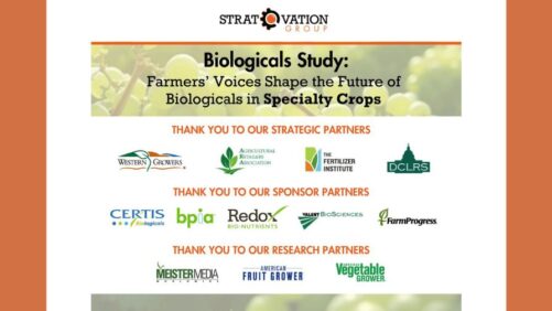 Shaping the Future of Biologicals in Specialty Crops