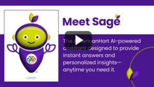 Introducing AmericanHort’s New Sage AI Tool (Video)