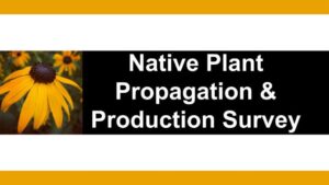 Native Plant Propagation and Production Survey Now Open