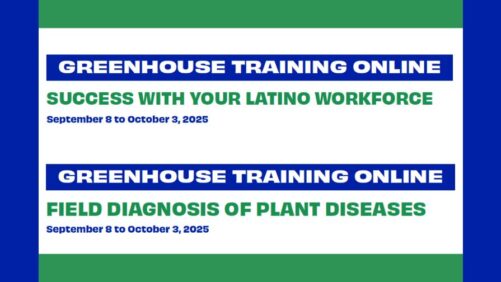 2025 Greenhouse Training Online Rolls Out Two Courses for September