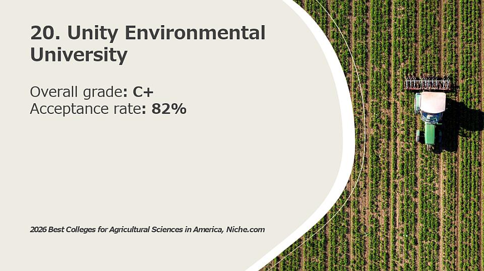 20. Unity Environmental University