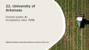 22. University of Arkansas