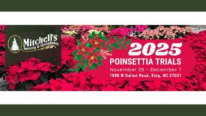 Mitchell’s Nursery’s 2025 Poinsettia Trials to Feature More Than 75 Varieties