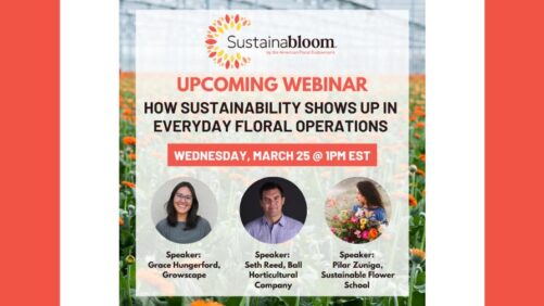 Learning Opportunity: How Sustainability Shows Up in Floral Operations